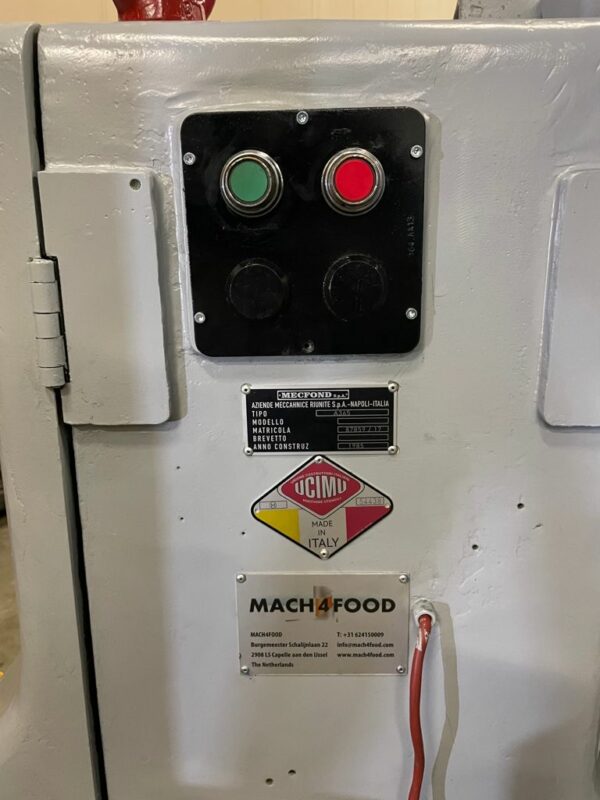 FMI MECFOND A365 6 STATION AUTOMATIC FLANGER Ø99