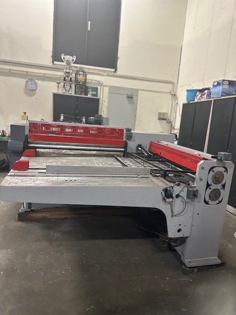 Volcano 1100 Automatic Duplex Slitter Including Feeder & End Stacker