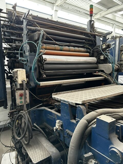 Crabtree Marquess 40-Inch 3-Color Metal Printing Line with UV Oven